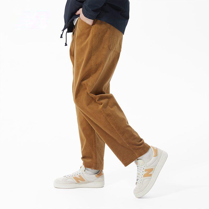 New Balance New Balance CNY Collection Casual Pants Men's Brown Moderate Cuffed Pants AMP21354-INC