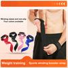 1 Pair Lifting Strap Men Women Anti-Slip Weightlifting Grip Band Bodybuilding Powerlifting Strength Training Home Gym Deadlifts Wrist Strap