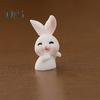 2Pcs Long Lasting New Year Ornaments Handmade Creative Rabbit Zodiac Micro Landscape Ornament