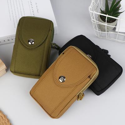 1Pc Men Waist Pack Bag Pouch Outdoor Waterproof Tactical Military Sport Hunting Belt Molle Mobile Phone Travel Bags Oxford