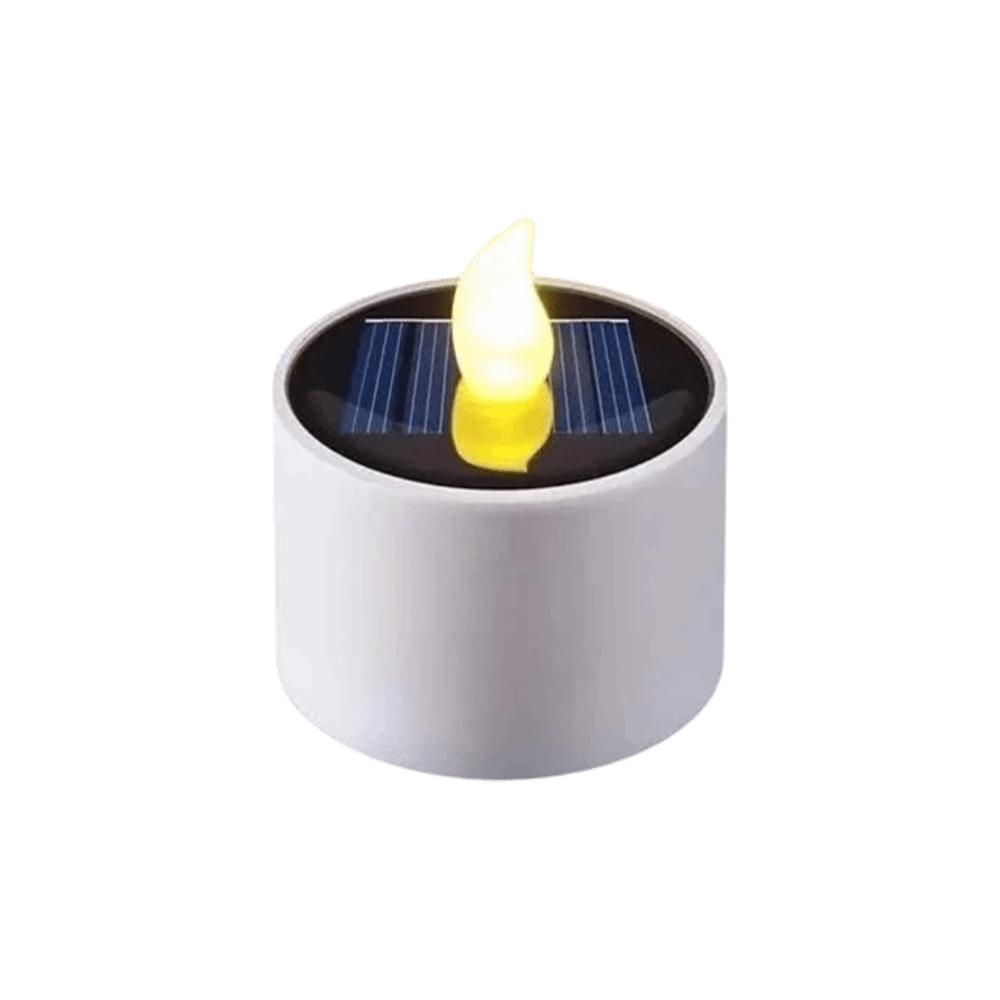 Outdoor-Ready LED Candle Waterproof Flameless Candle Solar Tealight Home Decoration