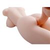 Muñeca sexual TPE sólida, pechos realistas, muñeca de simulación de vagina y ano, taza de avión, productos masturbadores masculinos
