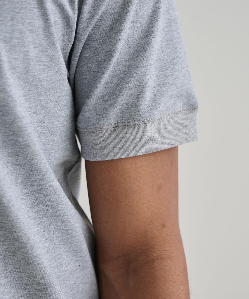 Pentaon 3-Button Henley Neck Basic Short Sleeve T-Shirt