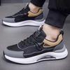2025 Autumn New Men's Shoes Fashion Versatile Sports Casual Shoes Mesh Breathable Soft Sole Non-slip Wear-resistant Running Shoes