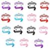 Fashionable 2pcs Rhinestones Tiaras Headband and Sash Hairpiece Hair Accesories for Women’s Birthday Party Accessories