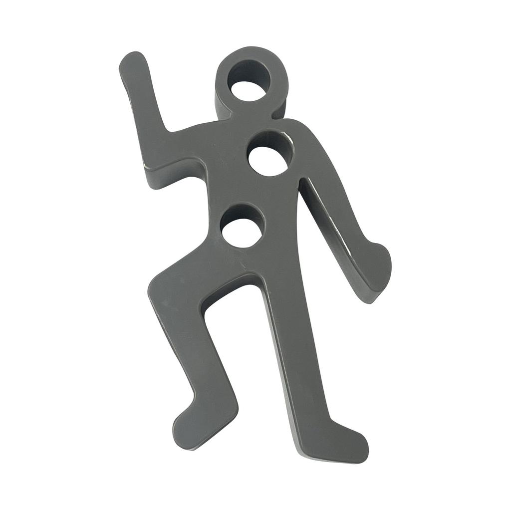 Plastic Human Figure Pen Holder with Multiple Holes for Desk Organization and Stationery Storage Unique Design Durable Material