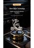 Dolphin Solar Car Air Freshener: Rotating Long-Lasting Perfume Ornament
