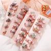 6 Piece Set Of Cute Cartoon Children'S Hairpins For Little Girls Decorated With  Hair Accessories