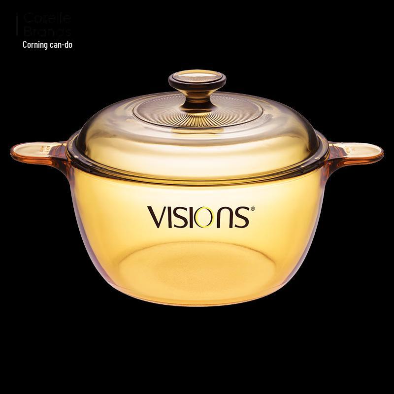 Corning Visions Crystal Series Glass Casserole