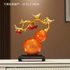 Resin Deer Gourd Home Decor Set Living Room Entryway TV Cabinet Shelf Modern Chinese Style Ornament Gift