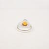 Natural Citrine Gemstone 925 Sterling Silver Jewelry Handmade Ring Gift For Wife RR-46-11