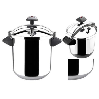 Schnellkochtopf - Inoxtar - 6L - Edelstahl 18/10 - Energiesparend - Sicherheitssystem