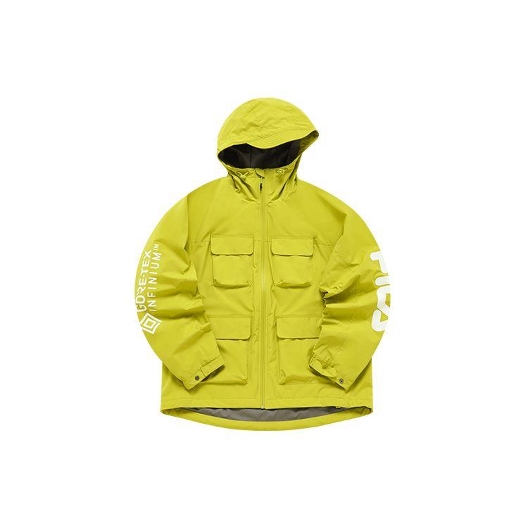 Fila Fusion Outdoor Casual Multi-Pocket Solid Color Hooded Jacket Men Jackets Muscle-Green T11M211708FGN