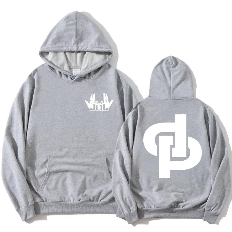 JUL Rapper Hip Hop Hoodies Unisex Streetwear Winter Langarm Locker Kapuzenpullover Grafikdruck Pullover Damen Hoodie