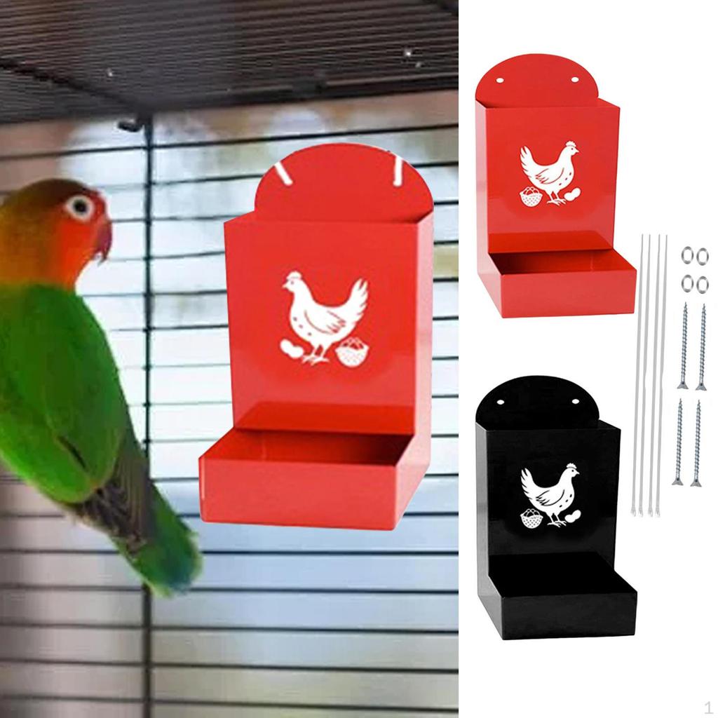 Chick Feeder Trough Feeding Container Supplies Livestock Poultry Feed Fence for