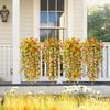 Artificial Flowers Plant Rattan Morning Glories Outdoor Wedding Bridal Arch Home Room Table Yard Festival Decor Diy Gifts Garden