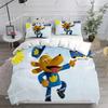 Dog Man Comforter Pillow Case Bedding Set Printed Bed Set Duvet Cover Sheet Pillowcase Bed Soft Quilt Cover Full Queen King Size