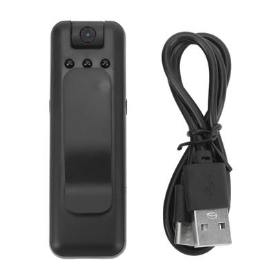 Wearable Video Recorder Wireless 1080P 180 Degrees  Rotatable Lens Built In Microphone 400mAh Body Night Vision Camera