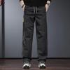 JIELEINUO Men's Outdoor Windproof Water-Repellent Cargo Pants