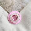 Magnetic Rhinestone Phone Holder with Retractable Airbag for Women