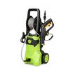4 Nozzles Pressure Washer 4800PSI Electric with & 33Ft Hose High Power Cleaner Overheat Protect for Car Fence Patio Cleaning Overheating Protection