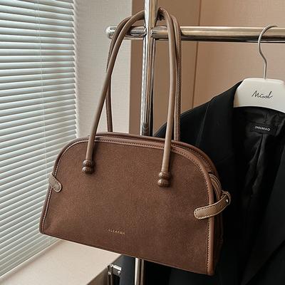 Trendige Unterarm-Bowlingtasche Trendige und Nischen-Boston-Tasche und Modische Damen-Einzelschultertasche