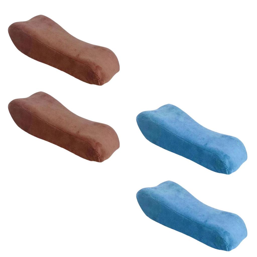 2 Pezzi Cuscinetti Ergonomici per Braccioli Cuscini per Braccioli Cuscinetti per Braccia Rimovibili Cuscinetti Lavabili per Braccioli Cuscini di Supporto per Gomiti per Sedia da Scrivania