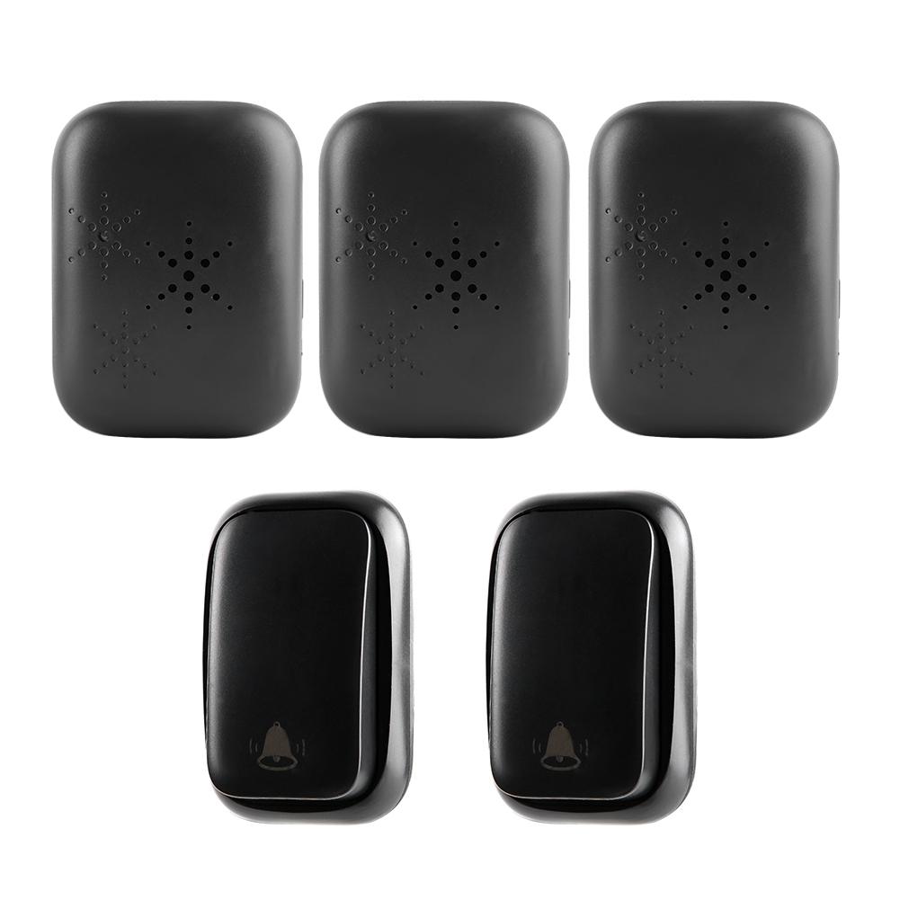 Selbstversorgte IP68 38 Melodien Drahtlose Haus Sicherheit Elektrische Türklingel(Modell B )