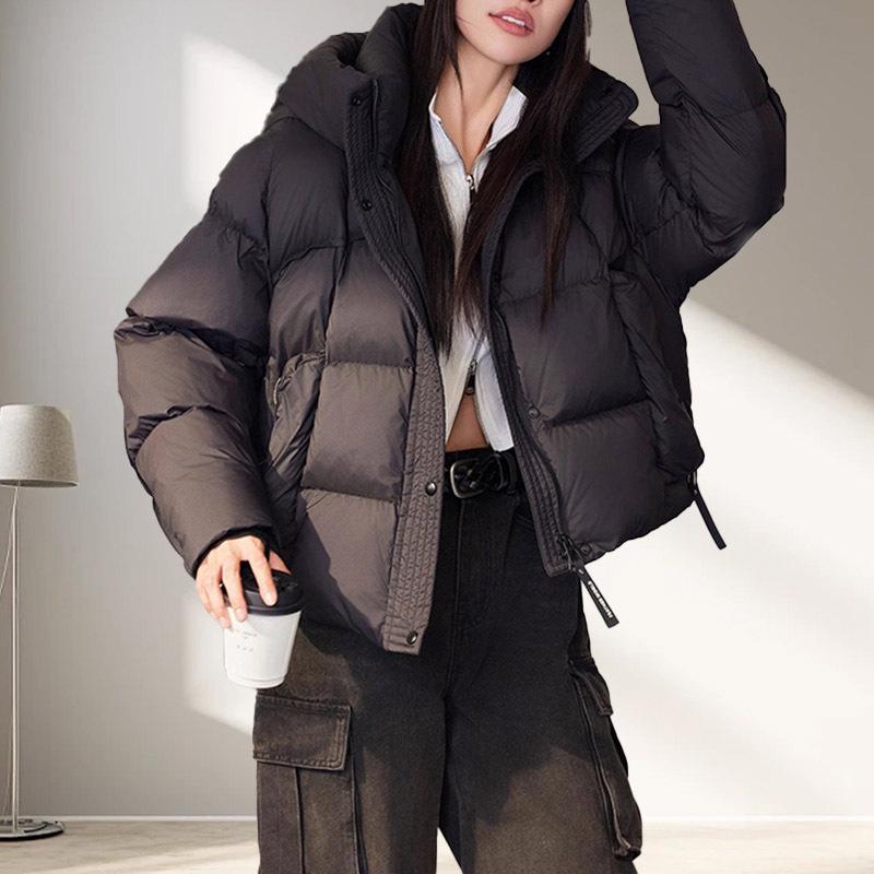 Women's Korean Style Winter Duck Down Jacket - High-End Design