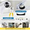 Faucet Bubbler Wrench Kit(3Pcs) With Gloves, Aerator Removal Tool For Kitchen Sink Bathroom Tap-B61B