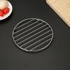 Thickened Stainless Steel Trivet with Non-Slip Feet Heat-Resistant Pot Mat for Hot Dishes Pans Bowls Rust-Proof Essential Kitchen Protector for Table