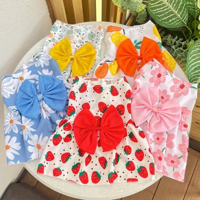 Frühlings- und Sommerhunde-RöckeKatzen-HaustierkleidungTeddy-HundBichon FriseKatzenbedarfHundekleidung und Zubehör