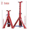 Folding Telescopic Jack Security Bracket Auto Repair Tools 2 Tons 25~36cm 3 Tons 27~45cm Height Increasing Tool