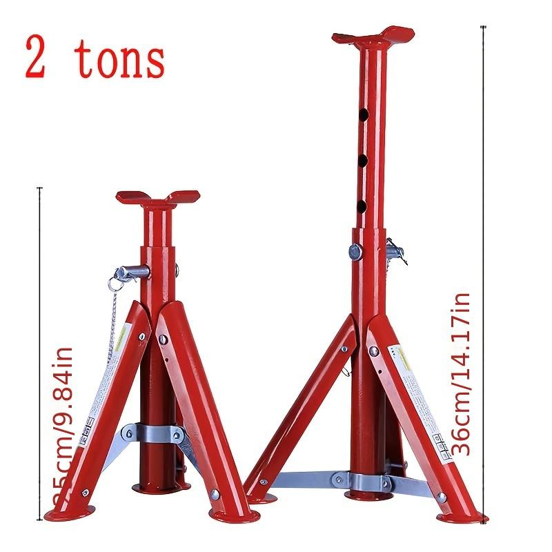 Folding Telescopic Jack Security Bracket Auto Repair Tools 2 Tons 25~36cm 3 Tons 27~45cm Height Increasing Tool