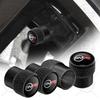 SV SVR Logo Car Tire Valve 4pcs Wheel Tire Valve Stem Dust Cap Cover For Discovery Freelander Land Rover Range Rover Evoque L322 XS1