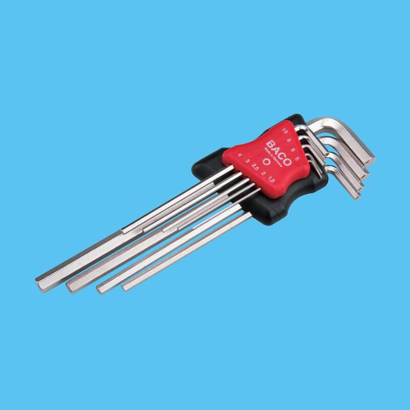 Bahco Extended Hex Key Wrench Set
