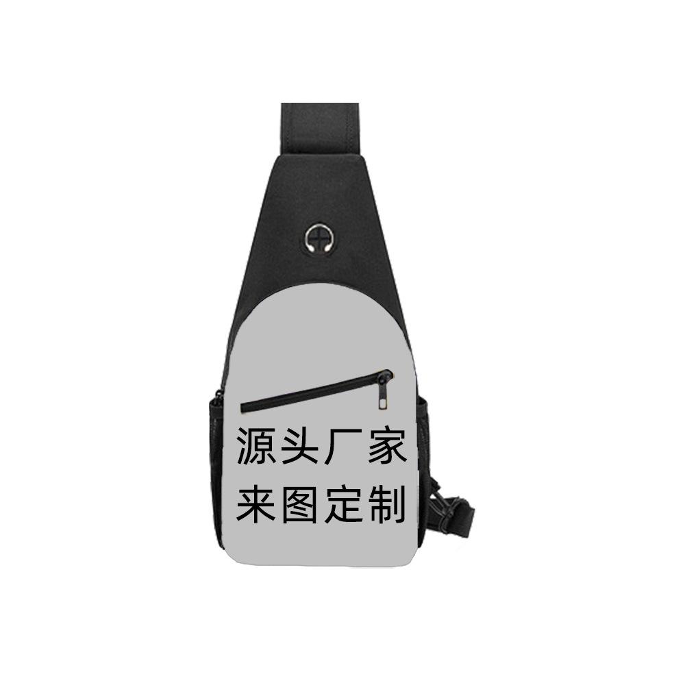 Primary And Secondary School Students Schoolbag Animation Backpack Three-Piece Set Printed Backpack Pattern Custom Backpack