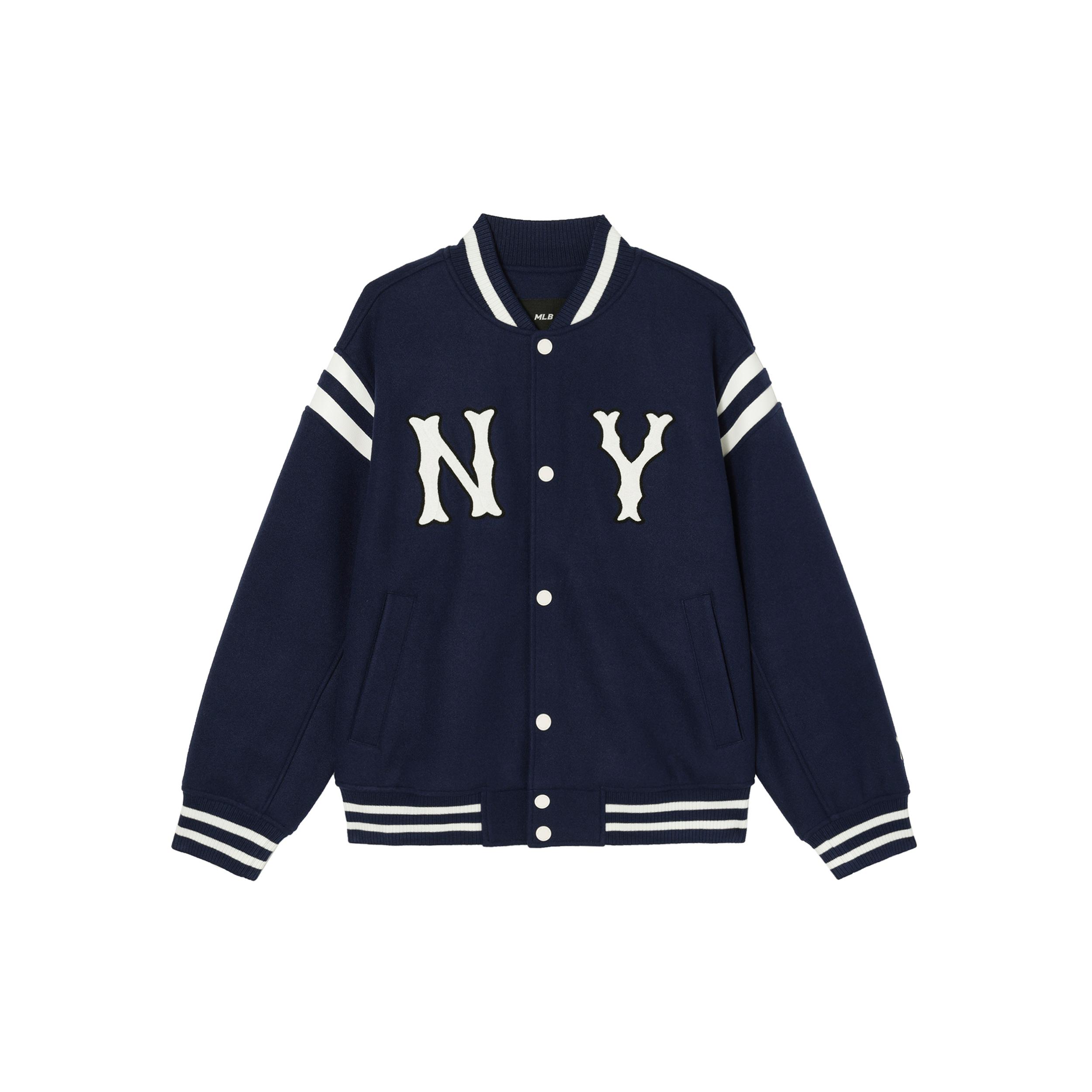MLB New York Yankees Jackets Unisex Marine Blue Baseball Collar Moderate Other 3AJPV1546-50NYL M