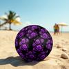 1 Stück Lila Rose Fantasy Größe 5 Fußball Professionelles Spiel Training Fußball Indoor & Outdoor Sportball Leicht Haltbar m6558