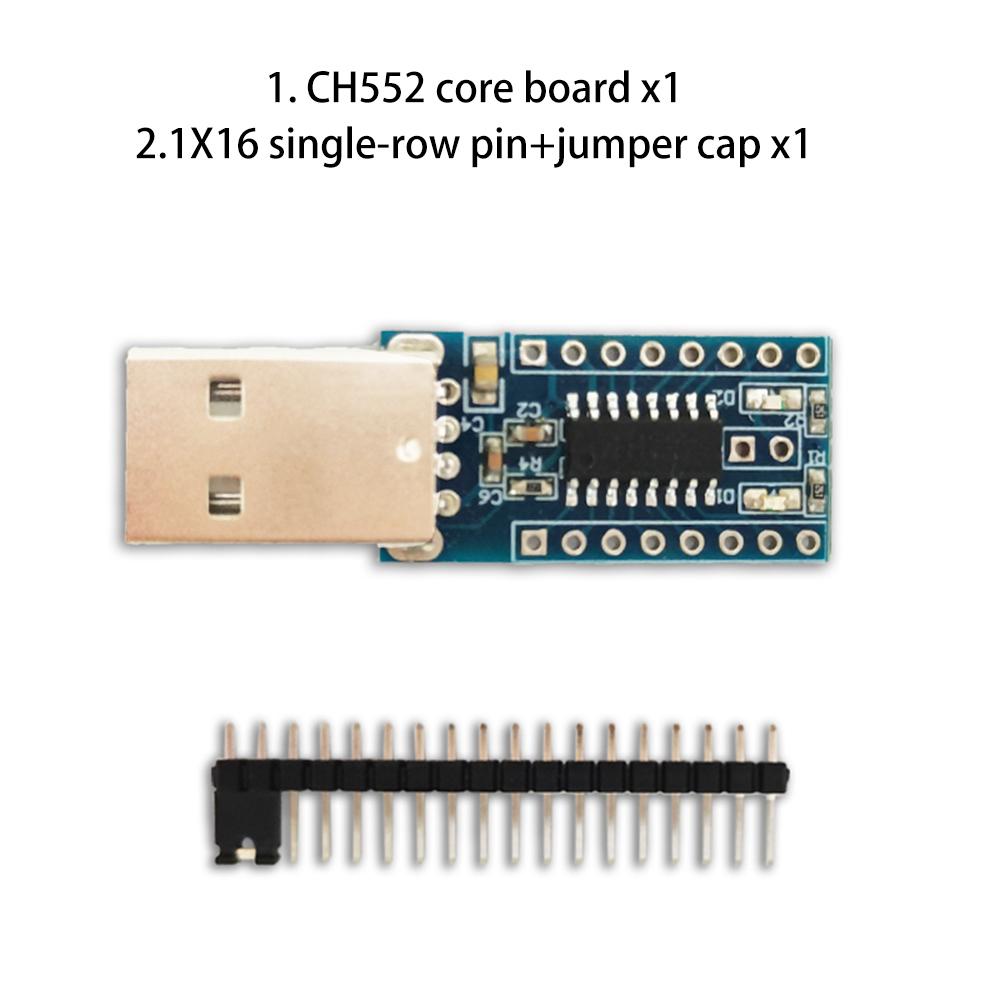 

CH551 CH552 DIY Programming Development Board Core Board USB Communication 51 Single Chip Microcomputer Module