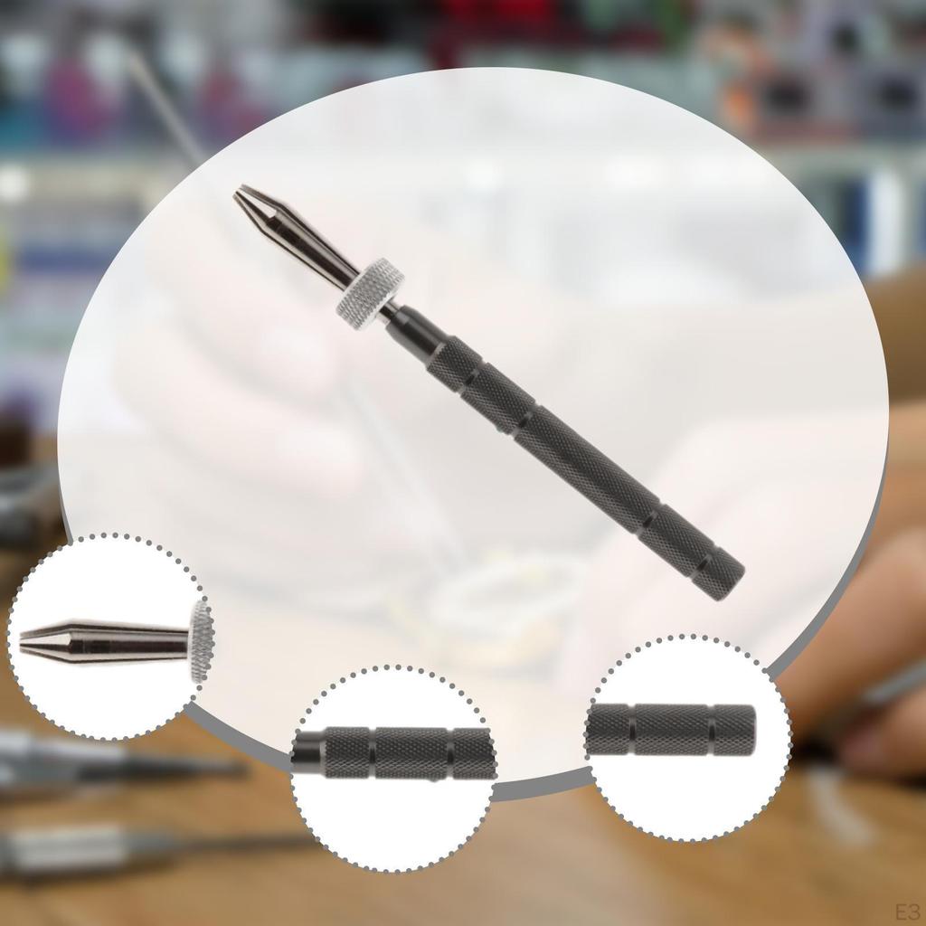 Sliding Pin Vise Hand Drill Model Hobby Tool Nonslip Watch Repair for Twisting