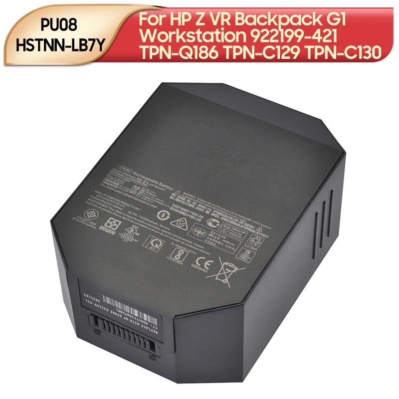 Аккумуляторная литиевая батарея для HP Z VR Backpack G1 Workstation 922199-421 TPN-Q186 TPN-C129 TPN-C130 TPN-W129 PU08 HSTNN-LB7Y IB7X