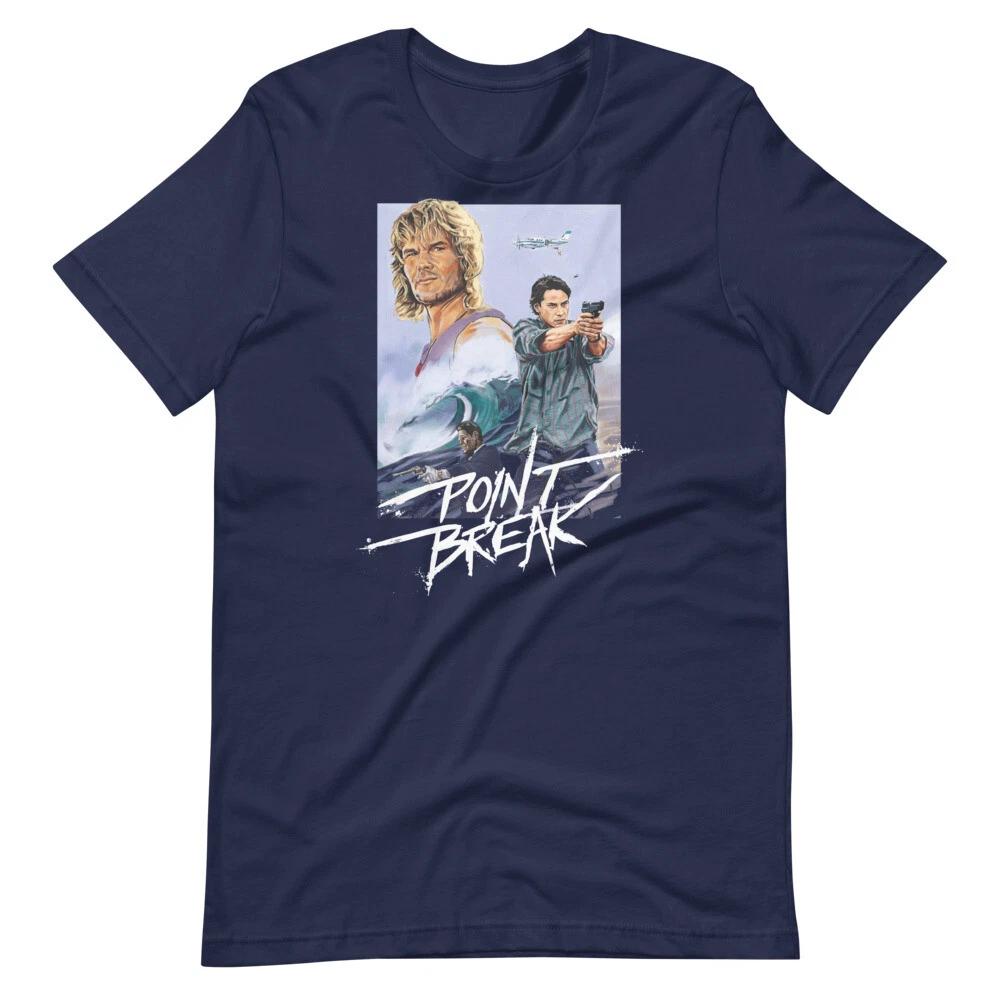 POINT BREAK Movie Poster Style Tee Shirt Short-Sleeve Unisex T-Shirt XXXXL