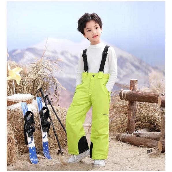 Waterproof Sport Girl Snow Pants Warm Boy Ski Trousers Winter Outdoor Children Overalls Windproof Mountain Kids Jumpsuit Clothes