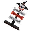 Wooden Halloween Table Centerpiece Sign Ghost Decor for Party Supplies Home Office Cafe Hotel Festive Atmosphere Desktop