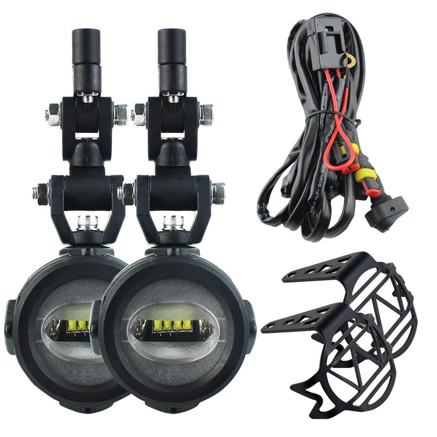 Auxiliary Fog Lamp Front Brackets Led Driving Light for BMW R1200GS Adventure LC F650GS F800GS F700GS Motorcycle Headlights