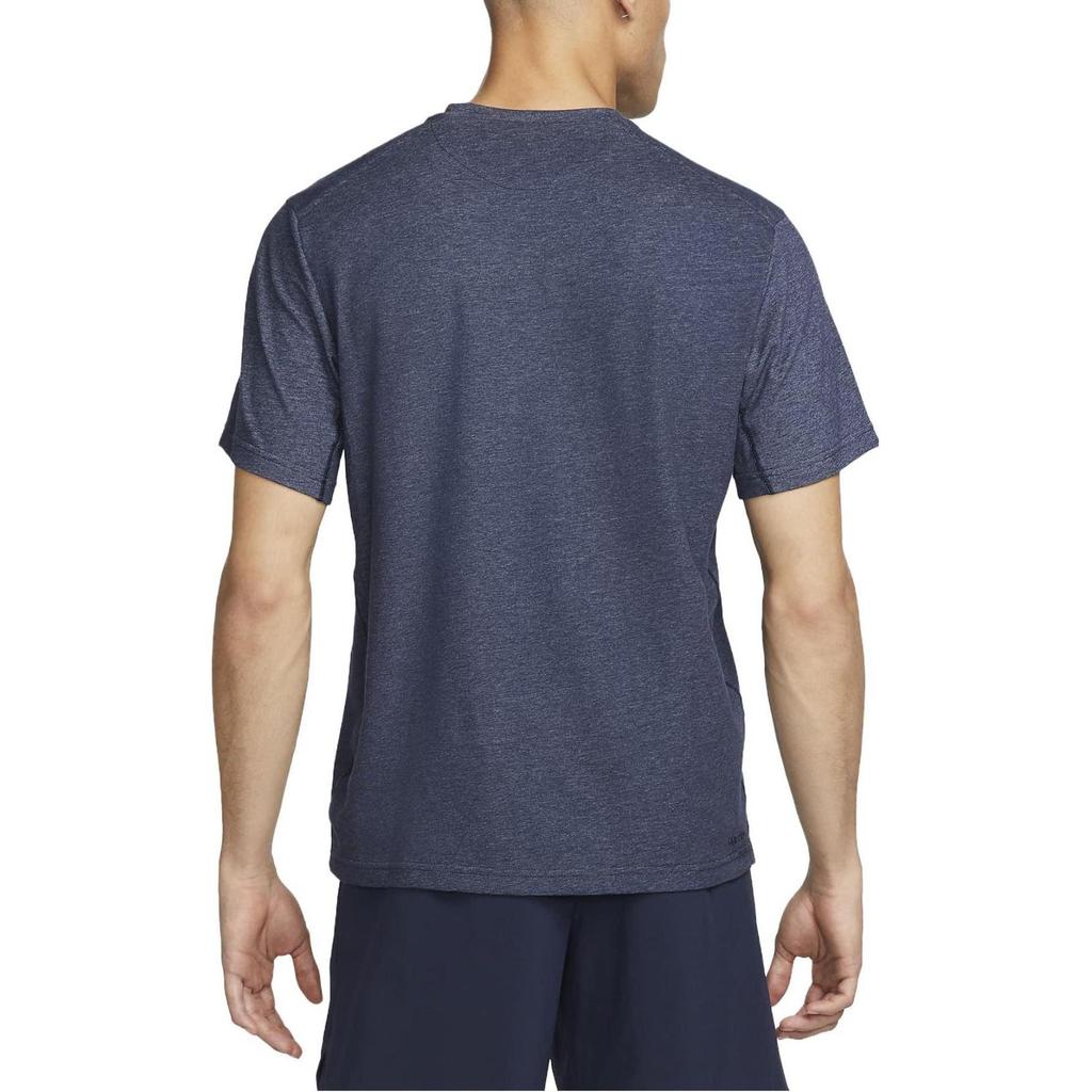 New Nike Set-in Sleeve T-Shirt Men's Blue Black DV9832-451
