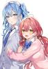 Hololive Illustration Collection Sakura Miko, Suisei Hoshimachi, and Lamy Yukihana "HOLO BOX" 100-page collection