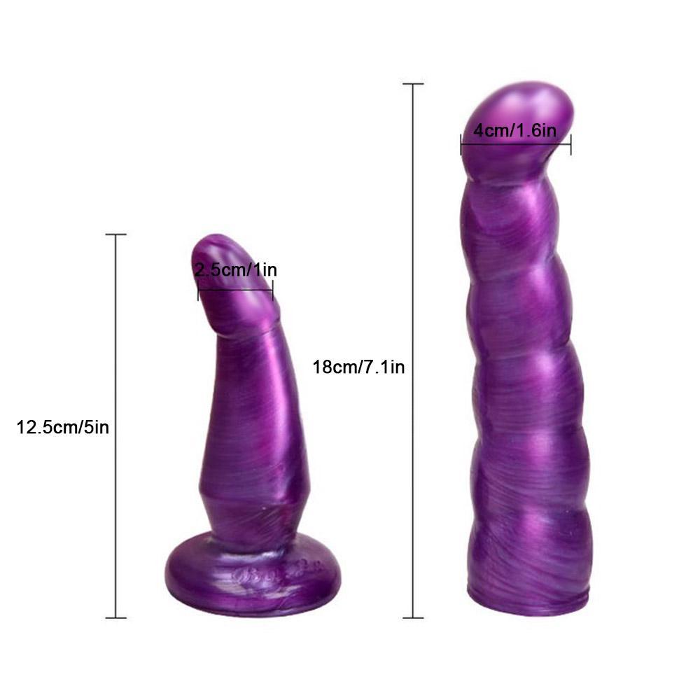 Doppeldildo Strapon Erwachsene für Frauen Ultraelastischer Harness Strap-on-Dildo Lesbische Paare Sexspielzeug