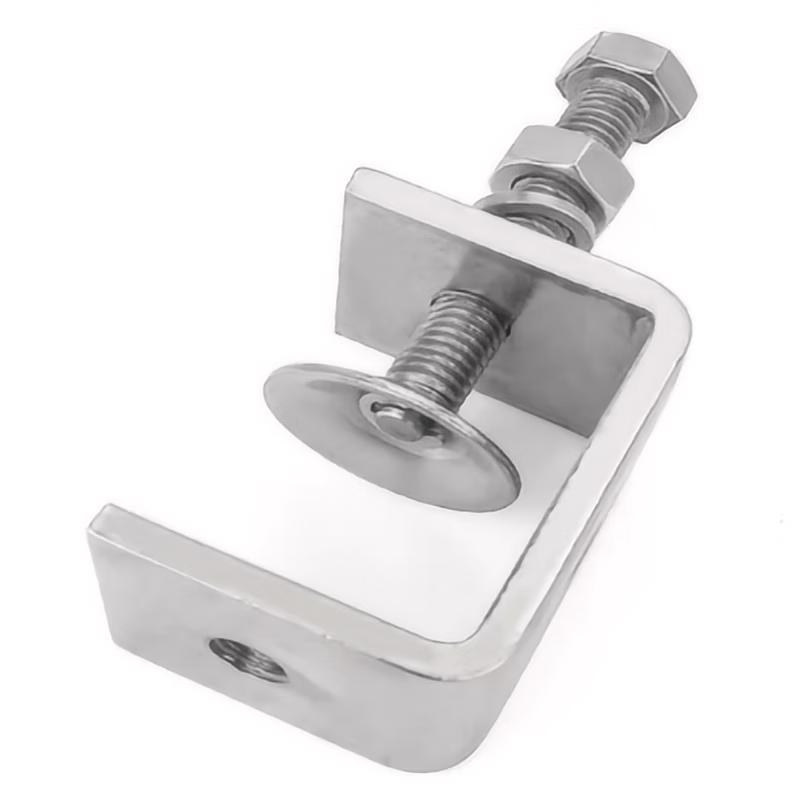 304 Stainless Steel Hand-Tightening Pipe Clamp